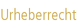 Urheberrecht